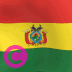 Landesflagge Boliviens, Elgato-Streamdeck und Loupedeck animierte GIF-Symbole, Tastenschaltfläche, Hintergrundbild